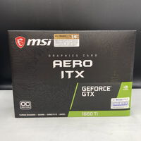 中古  MSI GeForce GTX 1660 Ti AERO ITX 6G OC(GTX1660Ti) 139073 