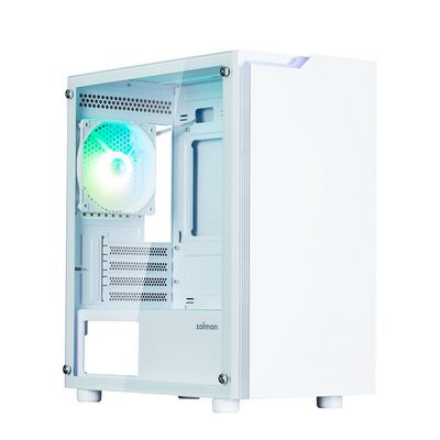 ZALMAN  T4 PLUS WHITE (MicroATX ガラス ホワイト) 
