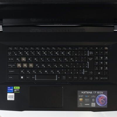 【通販センター】中古  MSI Katana 17 B13V Katana-17-B13VEK-4339JP(Intel Core i7 13620H/16GB/SSD1TB/なし/NVIDIA GeForce RTX 4050 6GB Laptop GPU/17.3/1920x1080/Wi-Fi/W11H64 MAR) 185395 
