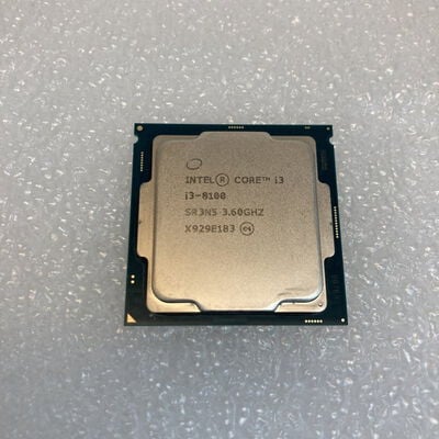 【京都店】中古  INTEL Core i3 8100 (1151/3.60GHz/6M/C4/T4) 136202 