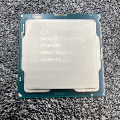 【熊本浜線店】中古  INTEL Core i7 9700K (1151/3.60GHz/12M/C8/T8) 138481 