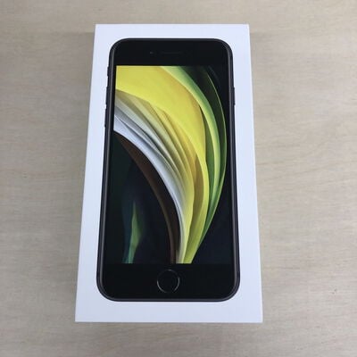 【長野稲里店】中古  Apple iPhoneSE 4.7インチ (第2世代/2020) 128GB (ブラック) 国内版SIMロックフリー MXD02J/A 142459 