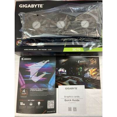 【仙台店】中古  GIGABYTE GV-N3070GAMING OC-8GD (RTX3070 8G) 143899 