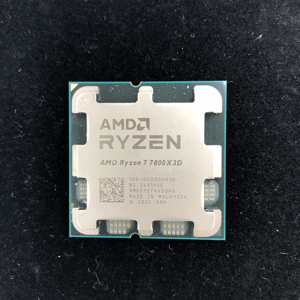 中古 AMD Ryzen 7 7800X3D (AM5/4.2/104M/C8/T16/120W) 1460024276