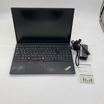 【堺七道店】中古  LENOVO E15 Gen2 MSO 指紋認証あり (Intel Core i5 1135G7 2.4GHz/8GB/SSD256GB/-/オンボード/15.6/1920x1080/GbE/Wi-Fi/WEBCAM/W11P/Microsoft Office Home and Business 2024) 188525 