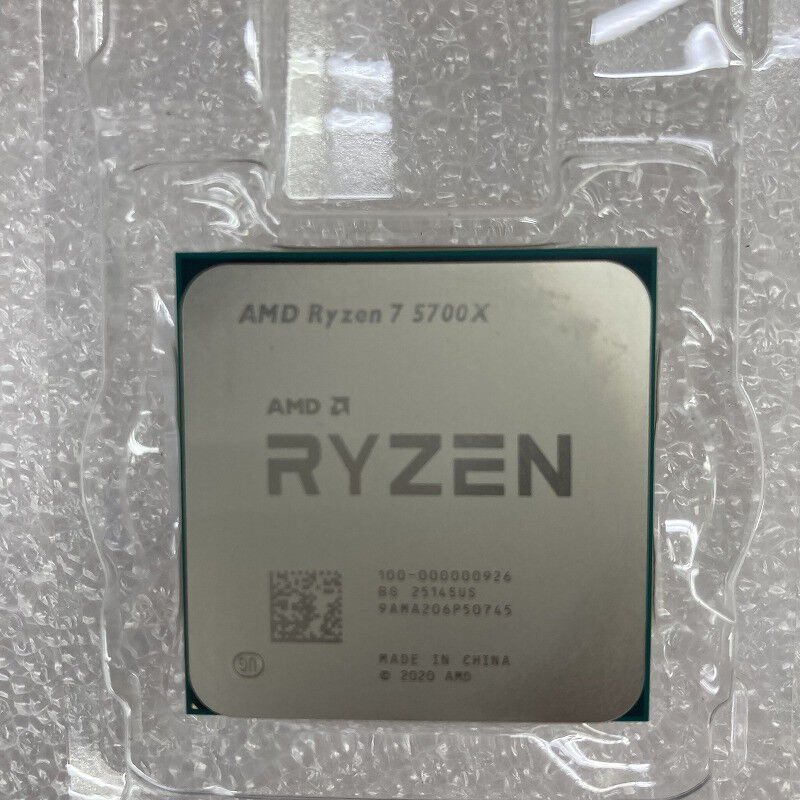 中古 AMD Ryzen 7 5700X (AM4/3.4GHz/36M/C8/T16/65W) 150182