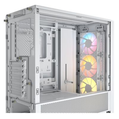 Corsair  FRAME 4000D RS ARGB White CC-9011297-WW (E-ATX ガラス ホワイト)