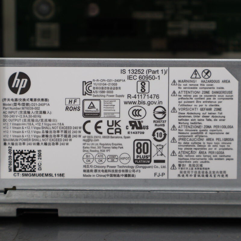 中古 HP ProDesk 400 G9(Intel Core i5 12500/16GB DDR4 (PC4