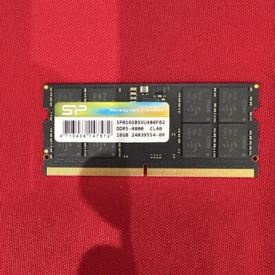 【静岡東瀬名店】中古  シリコンパワー SP016GBSVU480F02(SODIMM DDR5 PC5-38400 16GB) 5140001262 