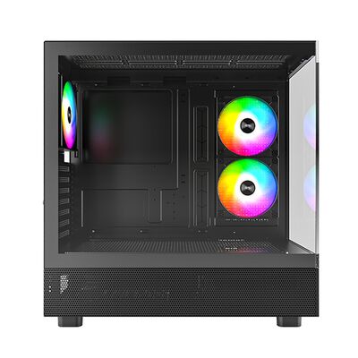 MONTECH  XR (B-DP) (ATX ガラス ブラック) ドスパラ限定モデル 