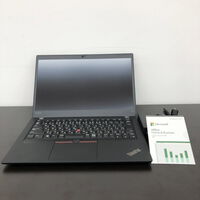 中古  LENOVO ThinkPad X13 (AMD Ryzen 5 Pro 4650U 2.10GHz/32GB/SSD256GB/-/オンボード/13.3/1920x1080/Wi-Fi/WEBCAM/W11P/Microsoft Office Home and Business 2024) 184183 
