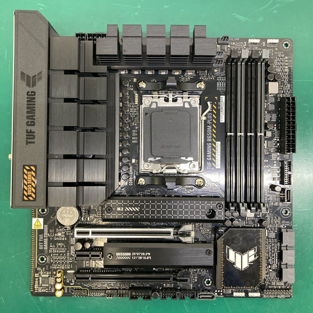 Asus B650M-PLUS AM5 中古 Amazon.com: ASUS TUF Gaming B650M-PLUS Motherboard Socket AMD AM5