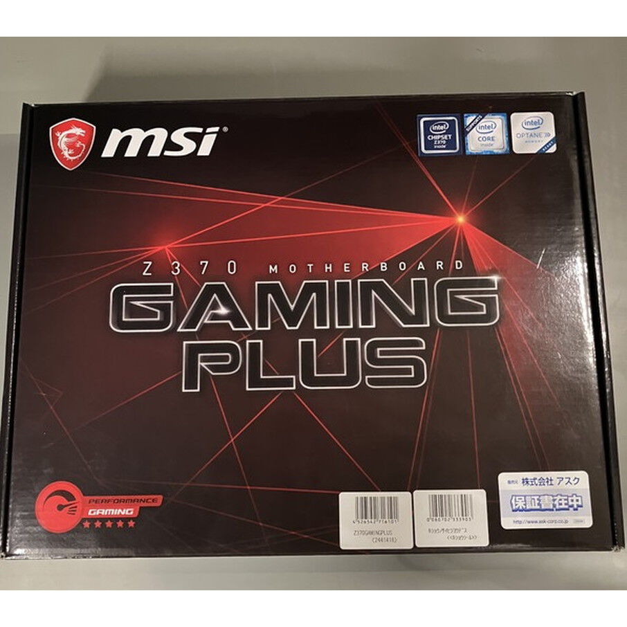 中古 MSI Z370 GAMING PLUS (Z370 1151 ATX DDR4) 136216