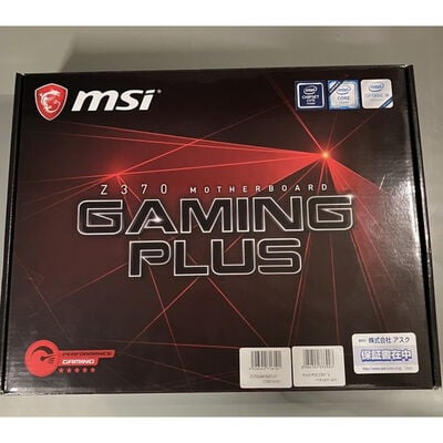 【座間相武台】中古  MSI Z370 GAMING PLUS (Z370 1151 ATX DDR4) 136216 