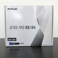 中古  ASRock B760 Pro RS/D4 (B760 1700 ATX DDR4) 167288 