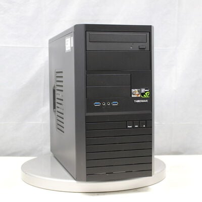 中古  THIRDWAVE Magnate EM041(AMD Ryzen 5 3500/32GB/SSD512GB/DVDマルチ/NVIDIA GeForce GTX 1660 SUPER 6GB/W11H64 MAR) 178569【5/29値下げ!】 