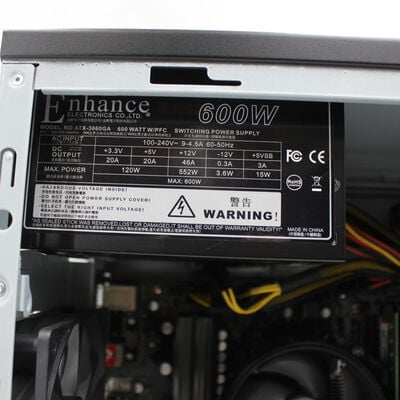 【通販センター】中古  インバースネット FRONTIER(AMD Ryzen 5 5600X/16GB DDR4 (PC4)/SSD500GB/なし/NVIDIA GeForce RTX 3060 Ti 8GB/W11H64 MAR) 194870 