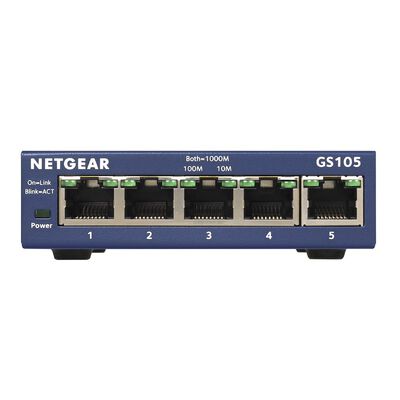 NETGEAR  GS105-500JPS (ギガビット5ポート アンマネージスイッチ) 