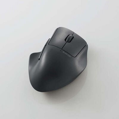 エレコム  M-SH31MBSKXBK (無線マルチ接続Sサイズマウス&ldquo;SHELLPHA&rdquo;チルト機能付き7ボタン ブラック) 
