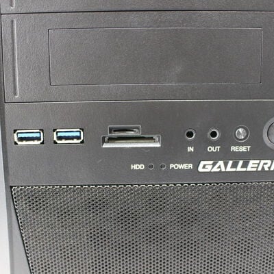 【通販センター】中古  THIRDWAVE GALLERIA KT(Intel Core i7 8700K/16GB DDR4 (PC4)/SSD1TB/DVDマルチ/NVIDIA GeForce GTX 1070 Ti 8GB/W11H64 MAR) 193890 
