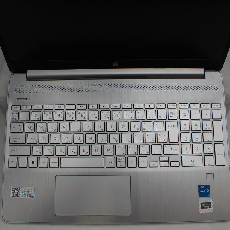 中古 HP 15s-fq5000 シリーズ 15s-fq5039TU(Intel Core i3 1215U/8GB