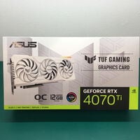 中古  ASUS TUF-RTX4070TI-O12G-WHITE-GAMING 5250000902 
