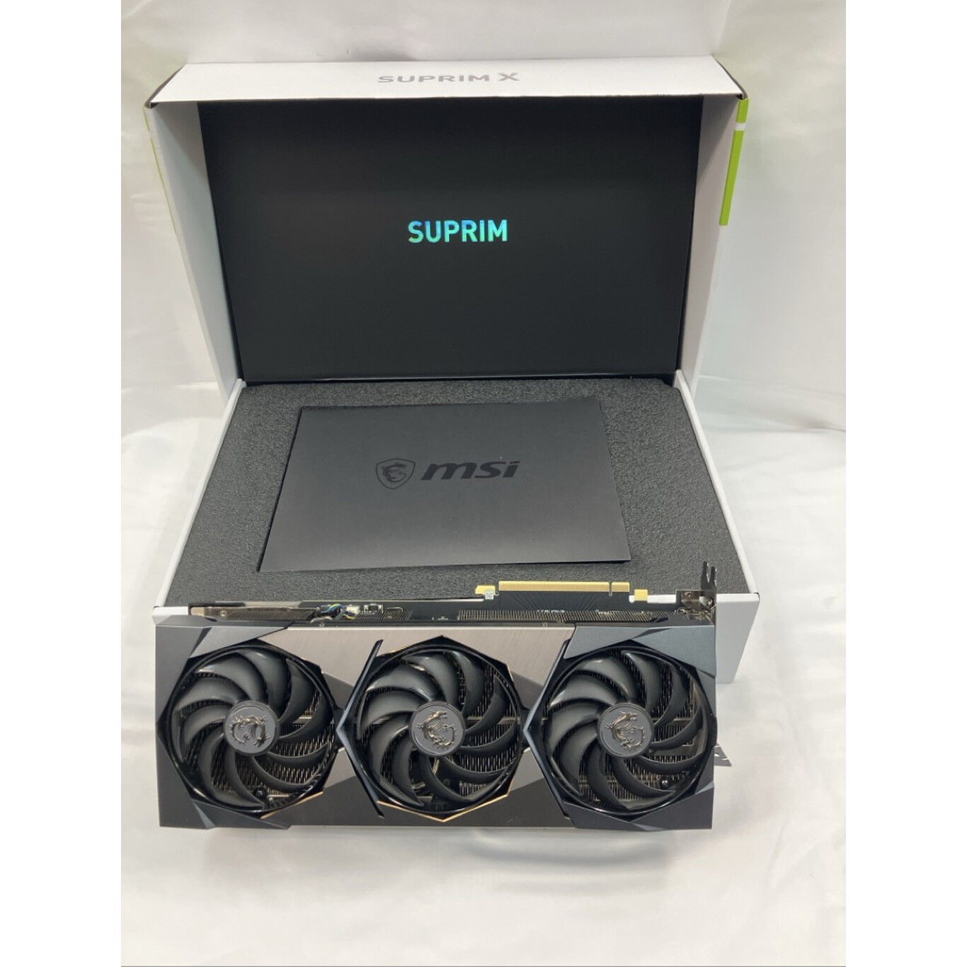 中古 MSI GeForce RTX3070Ti SUPRIM X 8GB (8GB PCI-E