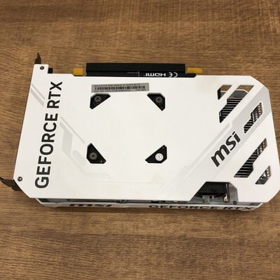 【宇都宮鶴田店】中古  MSI　Geforce RTX4060 VENTUS 2X 8G OC 5280000775 