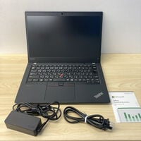 中古  LENOVO ThinkPad X13 (AMD Ryzen 5 Pro 4650U 2.10GHz/32GB/SSD256GB/-/オンボード/13.3/1920x1080/Wi-Fi/WEBCAM/W11P/Microsoft Office Home and Business 2024) 184183 