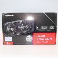 中古  ASRock RX7600 CL 8GO RX7600 Challenger 8G OC (RX7600 8G) 162749 