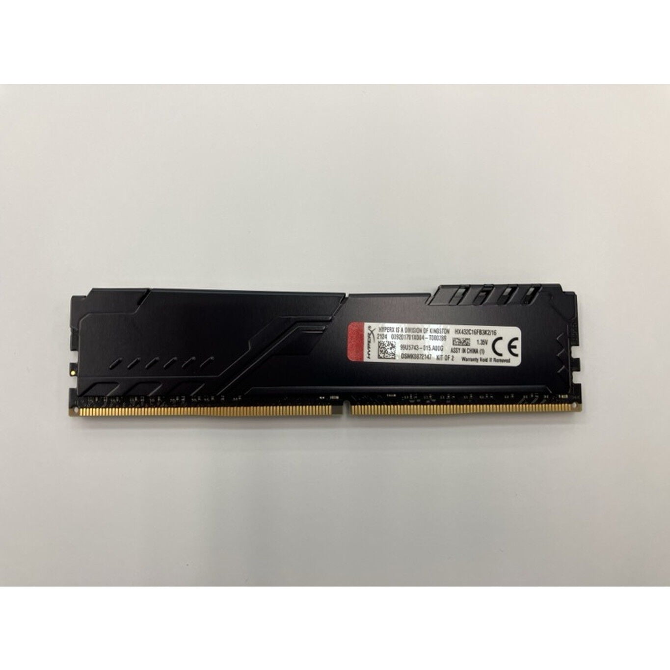中古 HyperX FURY DDR4 3200MHz PC4-25600 16GB 3240009627 （307912