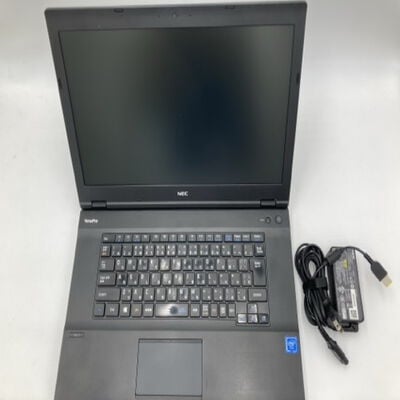 【盛岡都南店】中古  NEC PC-VKE18AAG1 (Intel Celeron 3865U/4GB/SSD 128GB/DVD-ROM/オンボード/15.6/1366x768/Win10 Pro 64bit) 164088 