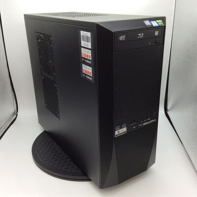 【浜松店】中古  GALLERIA ZV (i7 9700K/16GB/SSD512GB/HDD4TB/BD-RE/RTX2060 6GB/W11P) 1300007740 