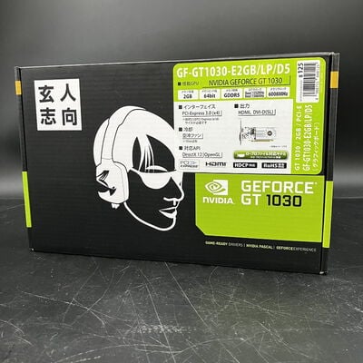 【大須店】中古  玄人志向 GF-GT1030-E2GB/LP/D5 (GT1030 2GB GDR5) 3120023310 