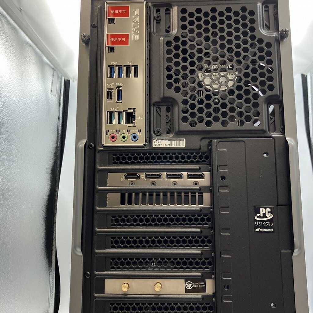 中古 GALLERIA XA7C-R36T(i7 12700/16GB/SSD1TB/RTX3060Ti/W11H