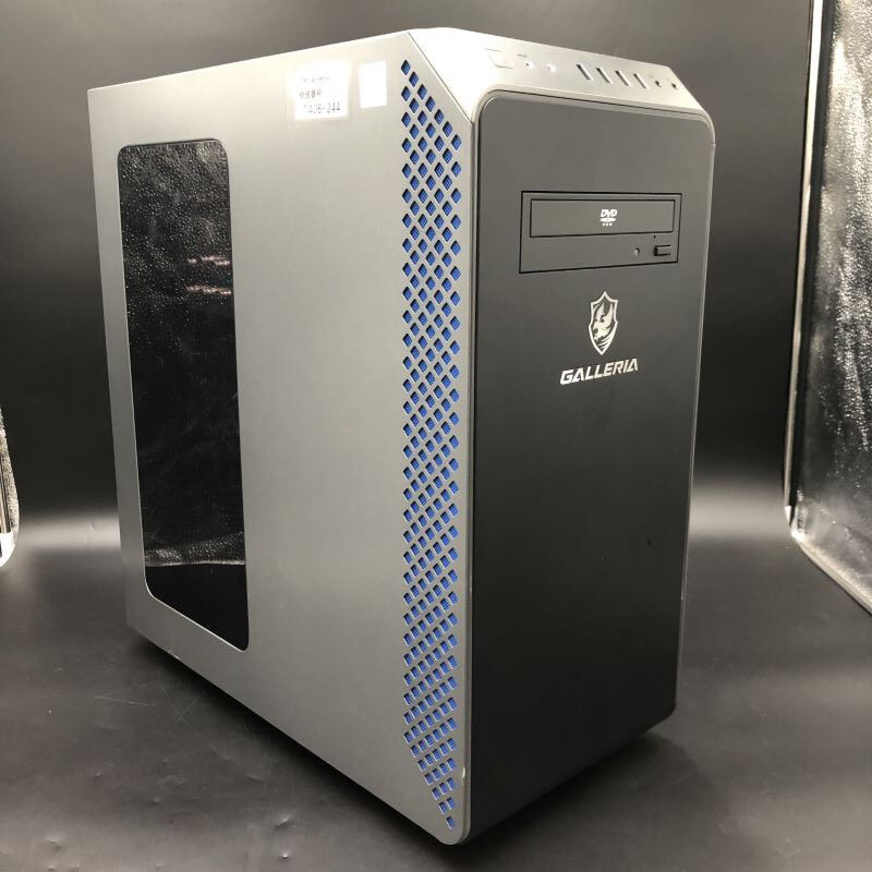 中古 THIRDWAVE GALLERIA SK(AMD Ryzen 7 3700X/16GB/SSD1TB/DVD