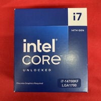中古  INTEL Core i7 14700KF  (1700/3.4G/33M/C20/T28) 160701 
