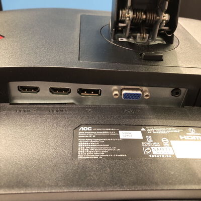 【甲府飯田店】中古  AOC C24G2/11（23.6インチ フルHD 1920x1080 165Hz） 4720002221 