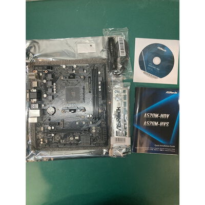 【浦添城間店(沖縄)】中古  ASRock A520M-HDV (A520 AM4 mATX DDR4) 143667 