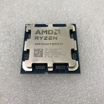 【甲府飯田店】中古  AMD Ryzen 9 9950X3D (AM5/4.3GHz/144M/C16/T32/170W) 177127 