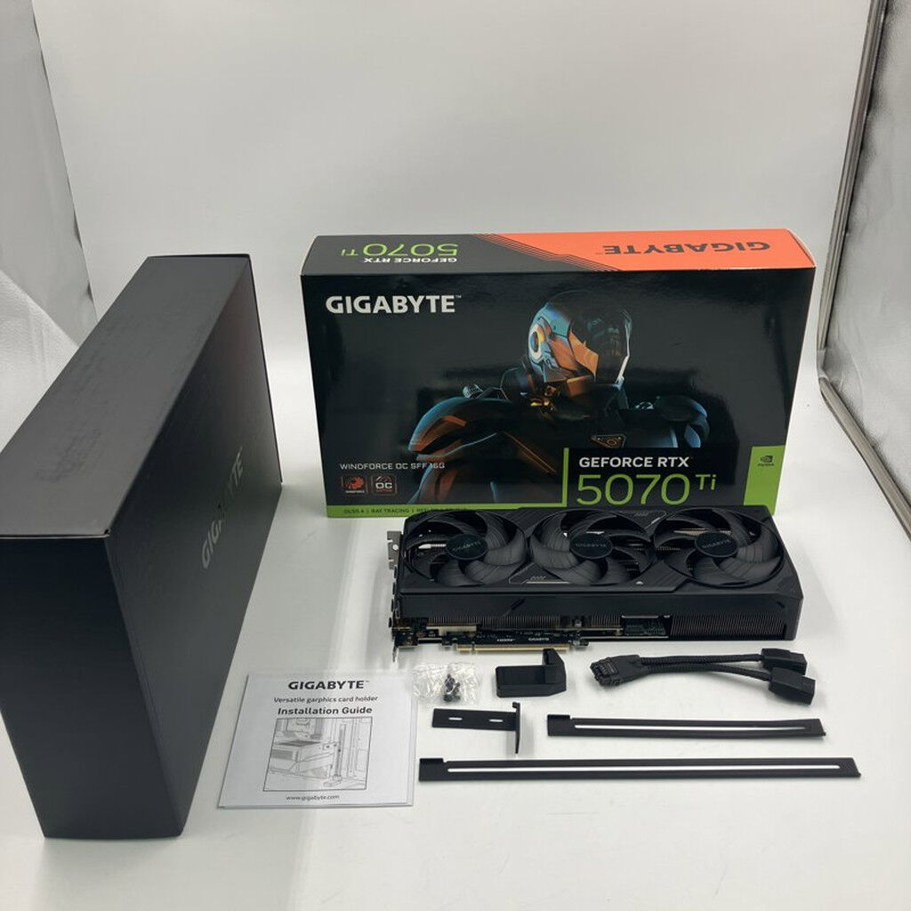 中古 GIGABYTE GV-N507TWF3OC-16GD (RTX5070Ti 16GB) 188929 （368175