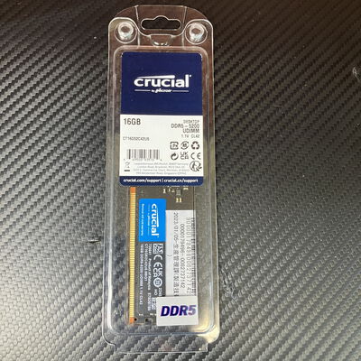 【富士青葉店】中古  Crucial CT16G52C42U5.M8G1(DDR5 PC5-41600 16GB) 183231 