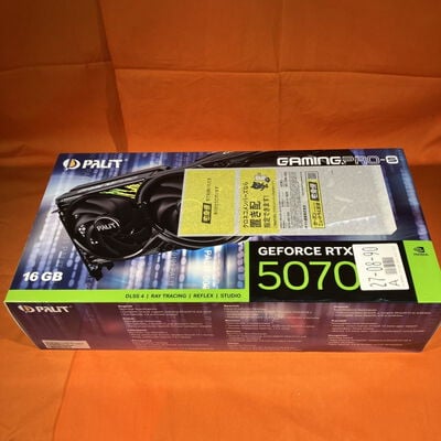 【なんば店】中古  Palit NE7507T019T2-GB2031U(RTX5070Ti GamingPro-S) 3280021434 