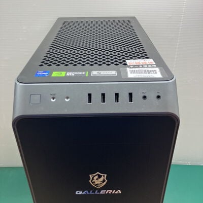 【浦添城間店(沖縄)】中古  GALLERIA XA7C-R47T(i7 14700F/32GB/SSD1TB/RTX4070Ti/W11H) 4580001425 