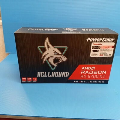 【大須店】中古  PowerColor AXRX 6700XT 12GBD6-3DHL (RX6700XT 12GB) 144983 