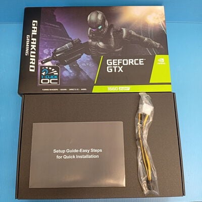 【大須店】中古  玄人志向 GG-GTX1660SP-E6GB/DF (GTX1660 SUPER) 141211 