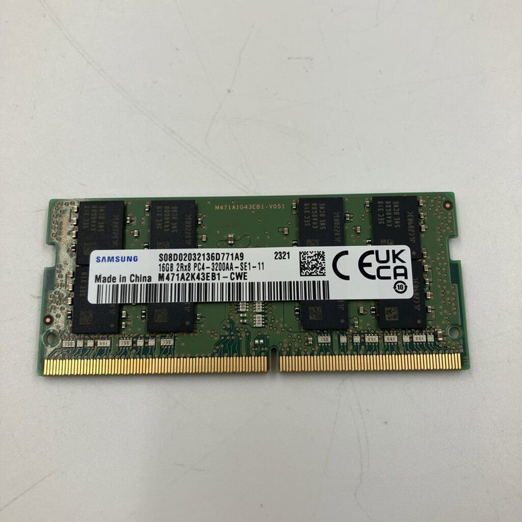 中古 PC4-25600 16GB ノート用(DDR4-3200) 158772 （359349