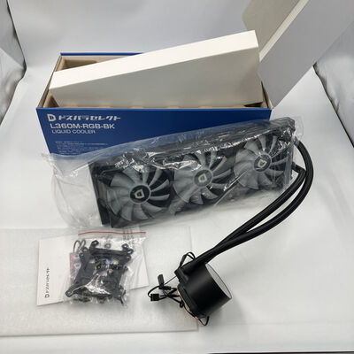 【なんば店】中古  ﾄﾞｽﾊﾟﾗｾﾚｸﾄ L360M-RGB-BK(360mm ARGB 水冷) 3280023283 