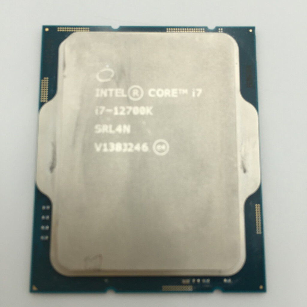 Intel Core i7-12700K LGA1700 ジャンク 中古 INTEL Core i7 12700K (1700/3.6G/25M/C12/T20) 147857 （394835