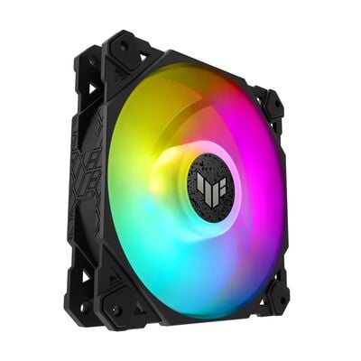 ASUS  TUF Gaming TF120 ARGB Fan - Single Pack ブラック (TUF GAMING TF120 BLACK ARGB) 